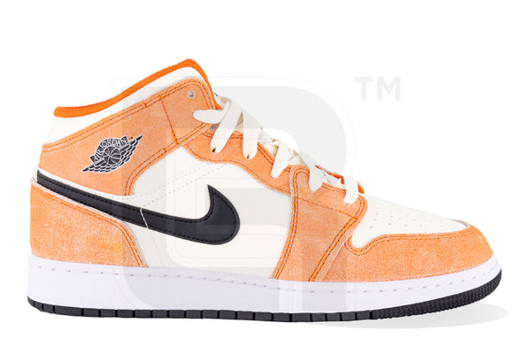 Jordan 1 Mid "Orange Suede" (GS)