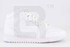 Jordan 1 Mid "Triple White"